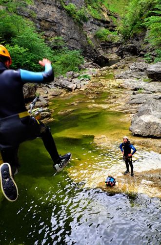 "Patschnass" Canyoning & Rafting