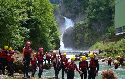 "Patschnass" Canyoning & Rafting - Slide 3